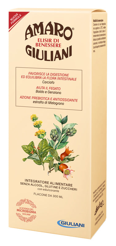 Amaro giuliani elisir benesser