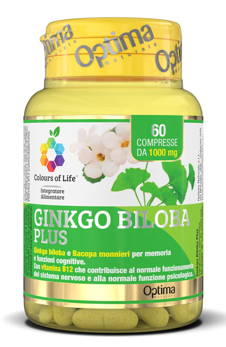 Ginkgo biloba 60cpr colours