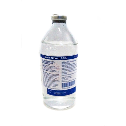 Sodio cloruro euros*0,9% 500ml