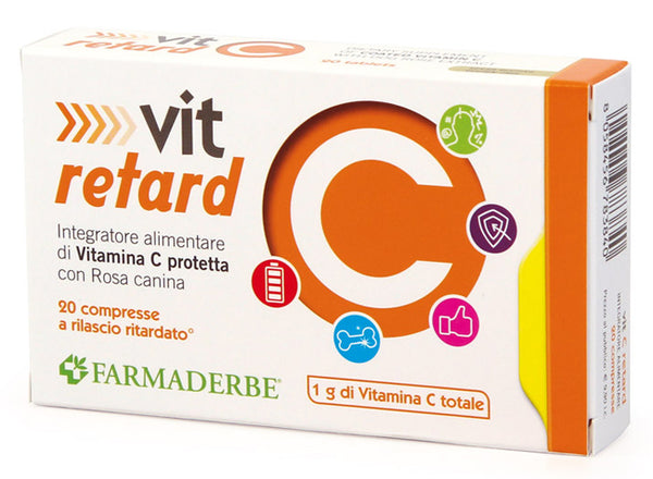 Vit c retard 20cpr
