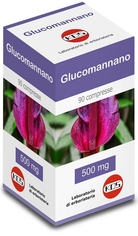 Glucomannano 90 compresse 500 mg