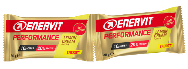 Enervit ps double lemon cream 2 mezze porzioni box 1 barretta