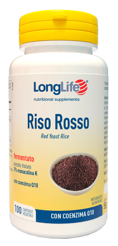 Longlife riso rosso 100 capsule vegetali