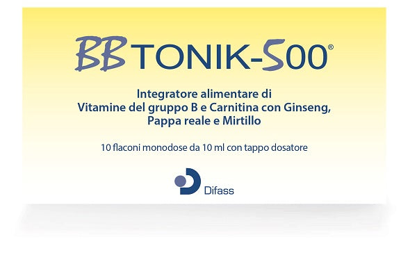 Bbtonik 500 10 flaconcini 10 ml