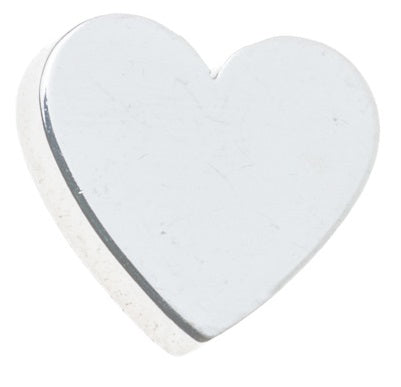 Orecchino acciaio cuore 6