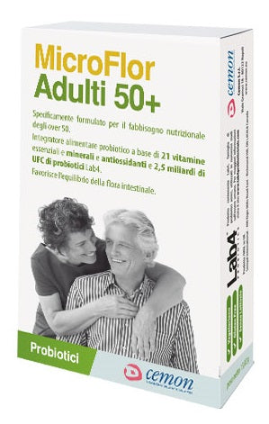 Microflor adulti 50+ 30cps