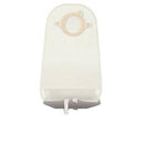 Sacca urostomia con tubicino di scarico valvola antireflusso e pellicola di rivestimento sistema 2s