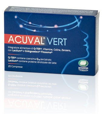 Acuval vert 20cpr