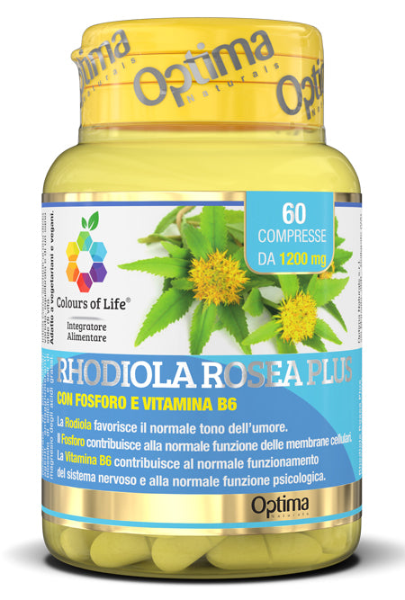 Rhodiola rosea 60cpr colours