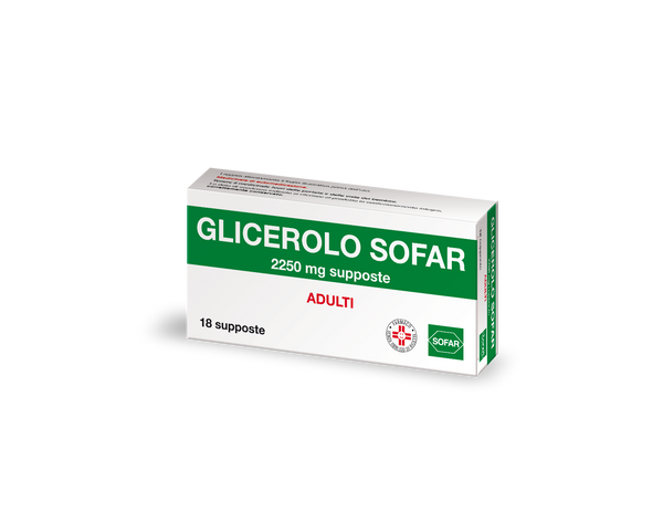 Glicerolo alfa*ad 18supp2250mg