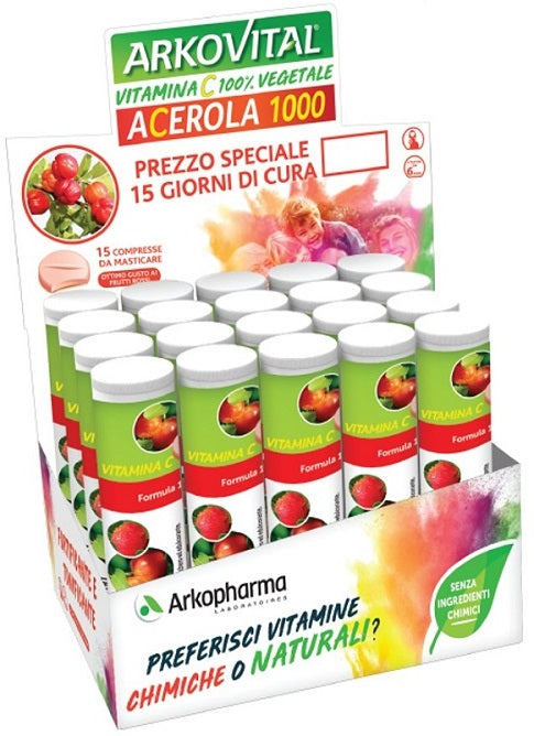 Arkovital acerola 1000 15cpr