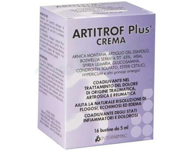 Artitrof plus crema 16bust 5ml