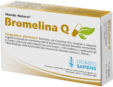 Bromelina q mondo natura 30cpr