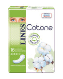 Lines cotone n/ultra anat 16pz
