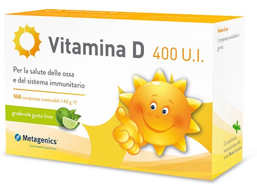 Vitamina d 400 ui 168cpr mast