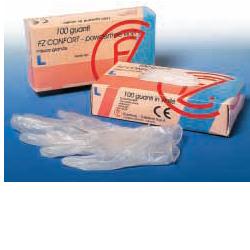 Guanto esplor vinile s/p m 100