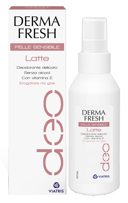 Dermafresh pelle sensibile latte deodorante delicato 100 ml