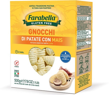 Farabella gnocchi pat mais500g