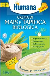 Humana crema mais tapioca biologica