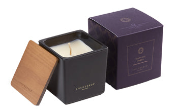 Locherber milano mood collection klinto 1817 candela profumata vaso nero 210 g