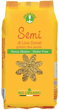 Semi di lino dorati italiani