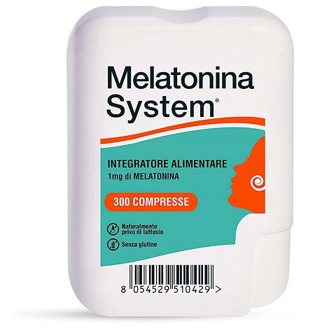 Melatonina system 300cpr 1mg