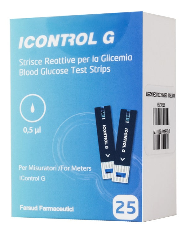 Icontrol g strisce glic 25str