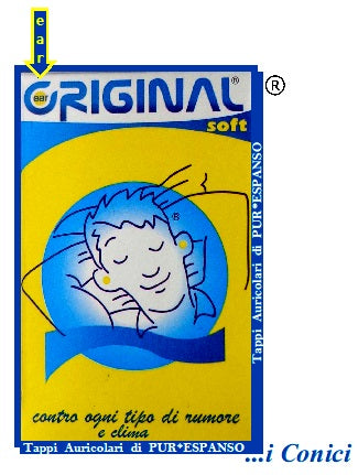 Ear original plugs espanso 6pz