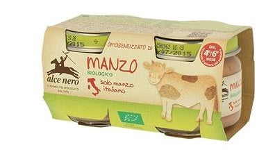 Omogeneizzato manzo bio 2x80g