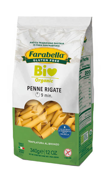 Farabella bio penne rig mais-r