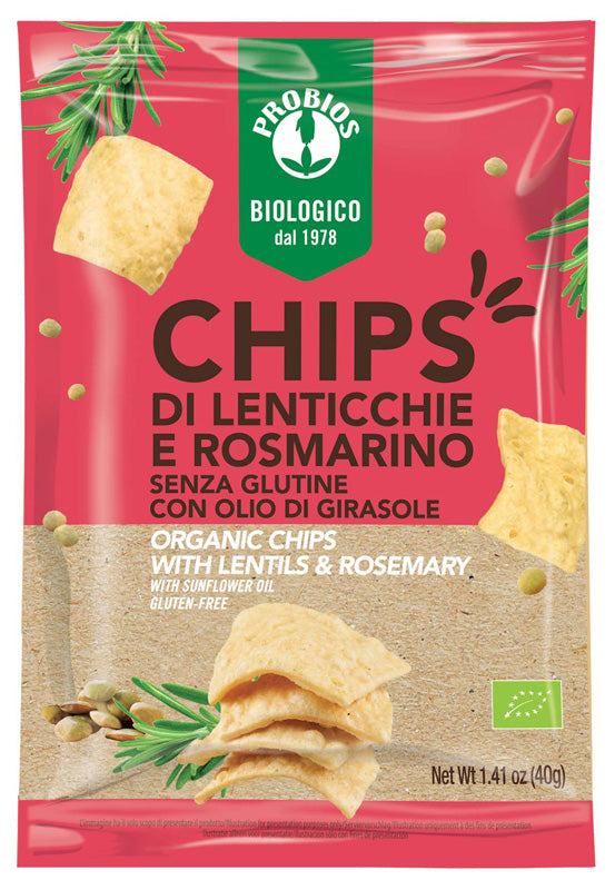 Probios chips di lenticchie/ro