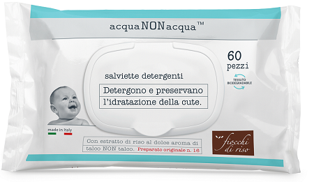Acqua non acqua wipes 60pz fdr