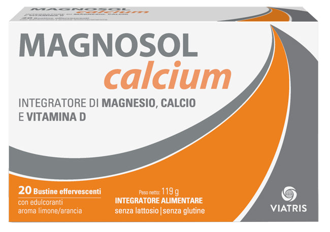 Magnosol calcium polvere effervescente 20 bustine