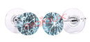 Orecchini sterili bjt945 swa crystal aquamarine