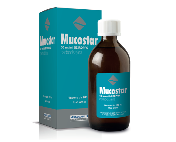 Mucostar*scir fl 200ml 50mg/ml