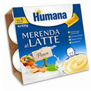 Humana merenda pesca 4x100g