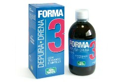 Forma 3 drena/depura bottiglia 500 ml