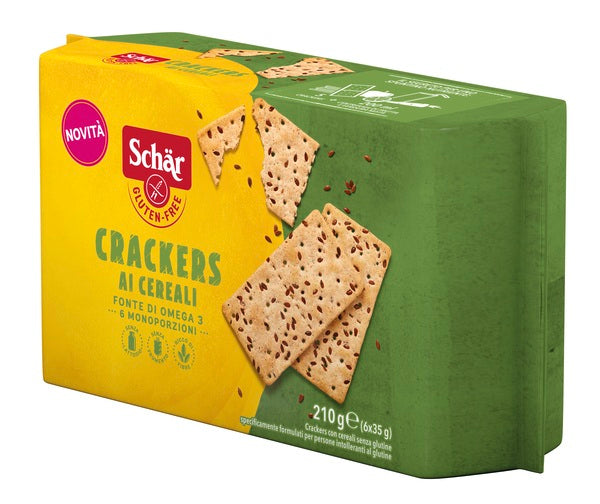 Schar crackers cereali 6x35g