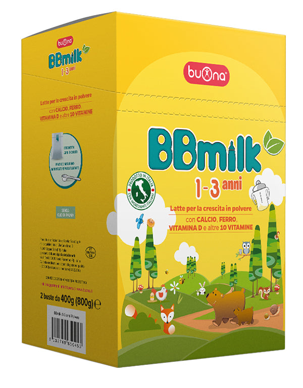 Bbmilk 1-3 polvere 2bust 400g