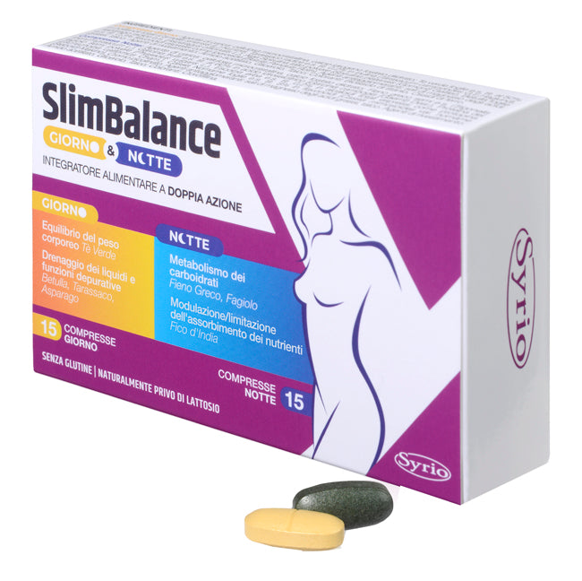 Slim balance giorno e notte 15 compresse giorno 15 compresse notte