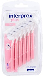 Interprox plus nano rosa 6pz