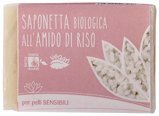 Saponetta amido di riso bio