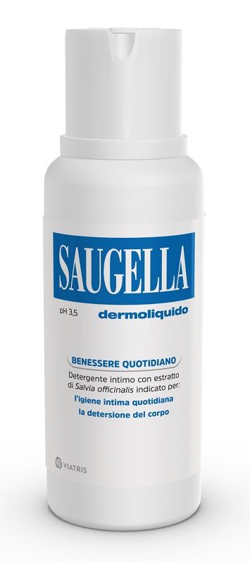 Saugella dermoliquido ph 3,5 detergente intimo benessere quotidiano 750 ml