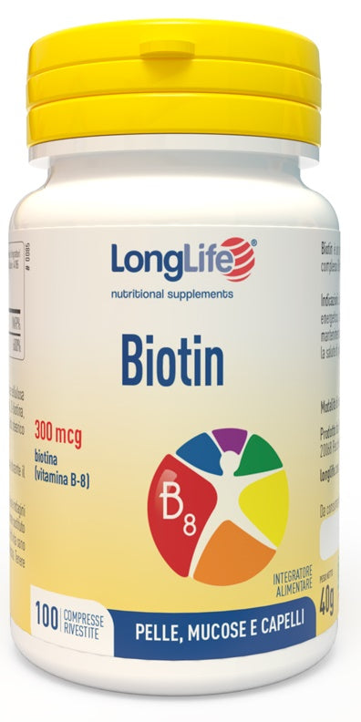 Longlife biotin 100 compresse