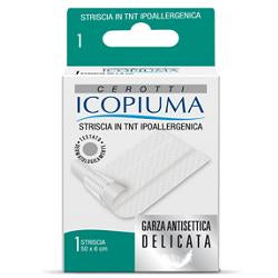 Cerotto strisce icopiuma in tessuto non tessuto 6x50 cm 1 pezzo