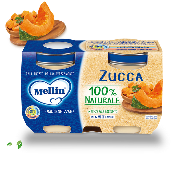 Mellin omog zucca 2x125g