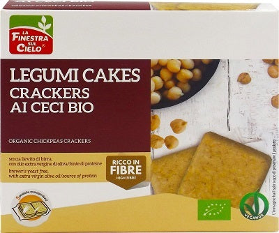 Crackers ceci bio legumicakes