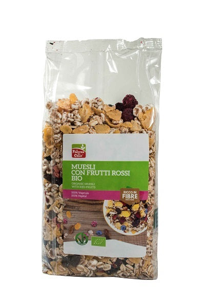 Muesli frutti rossi 375g bio