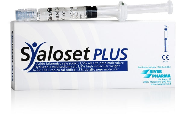 Siringa intra-articolare syaloset plus acido ialuronico sale sodico 1,5% ad alto peso molecolare 4 m