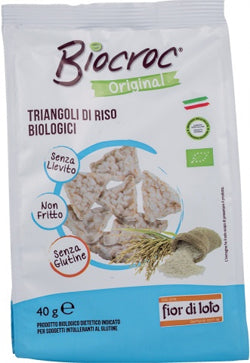 Biocroc triangoli di riso bio